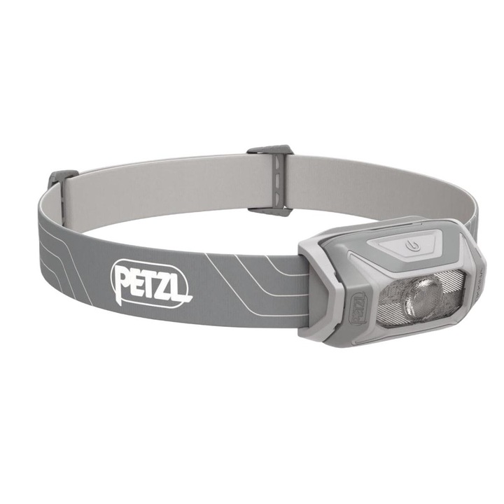 Челник Petzl, с батерия, 300 lm, Сив