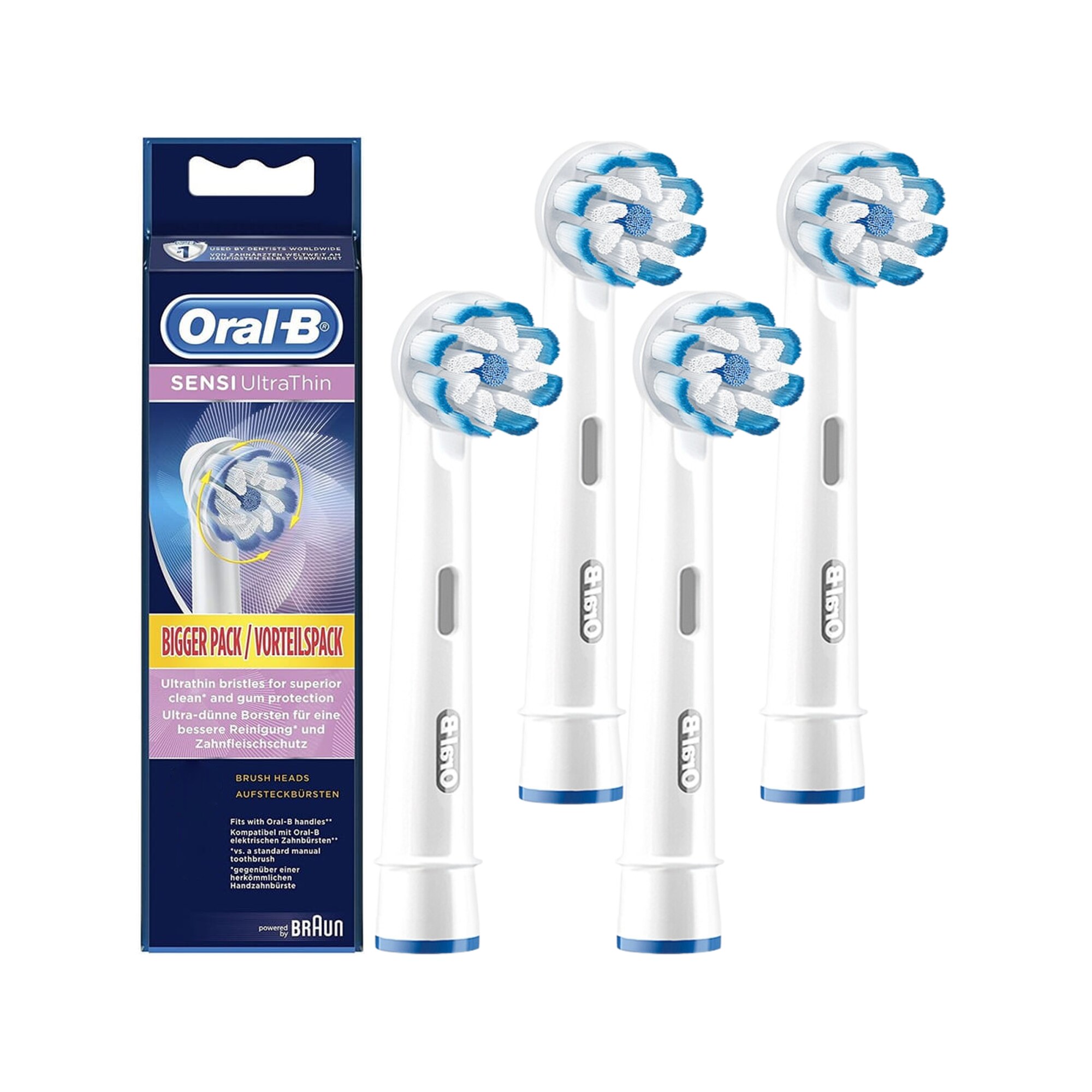 Rezerve Periuta De Dinti Electrica Oral B Sensitive Ultra Thin, 4 Buc ...