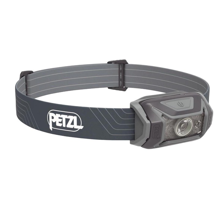 Челник Petzl, Захранван от батерия, 450 lm, Сив