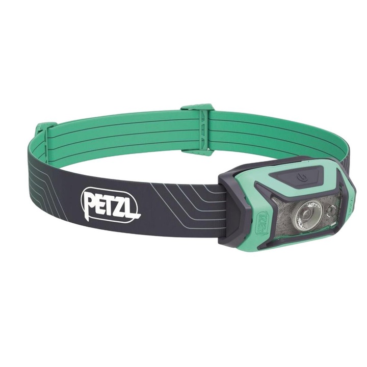 Челник Petzl, Захранван от батерия, 450 lm, Зелен