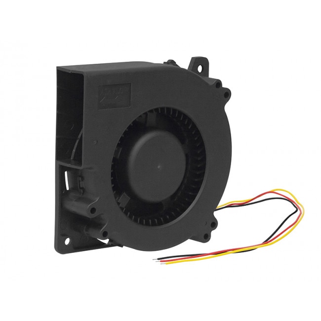 PC вентилатор, обдухване, 24 V, 1900 RPM, 120 x 120 x 32 mm, черен ...