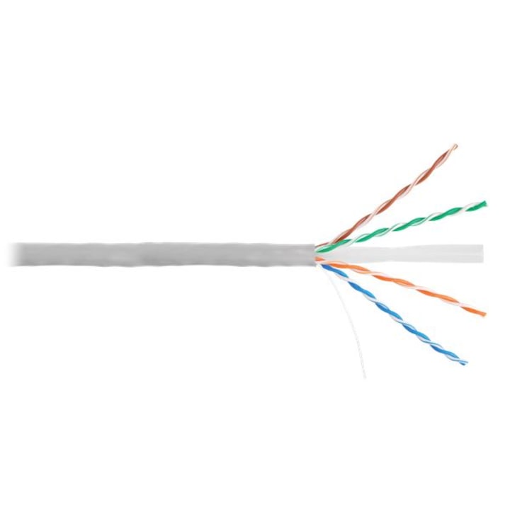 Стенен кабел Nikomax UTP, Cat.6, Eca, PVC, 305m, сив (NKL 4140A-GY) (NKL 4140A-GY)