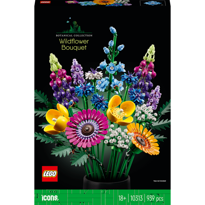 LEGO® Creator Expert - Buchet de flori de camp 10313, 939 piese