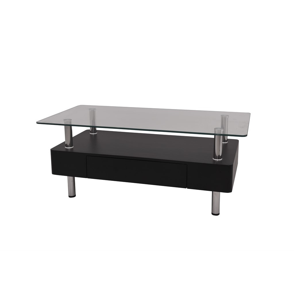 Masa cafea, CB, MC-67, Sticla, Lemn