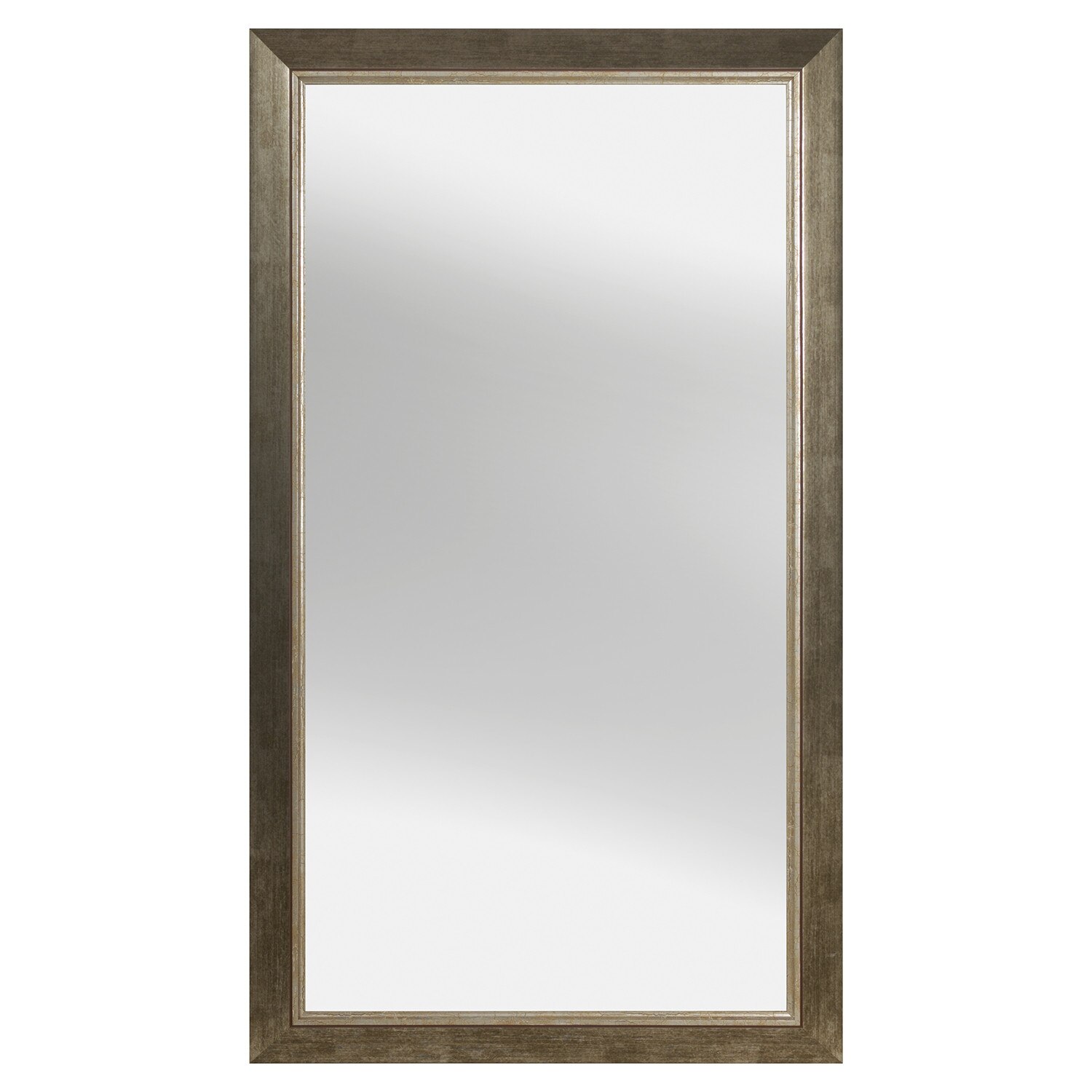 Oglinda decorativa lemn, 50 x 90cm, H596 argintiu, Holzart