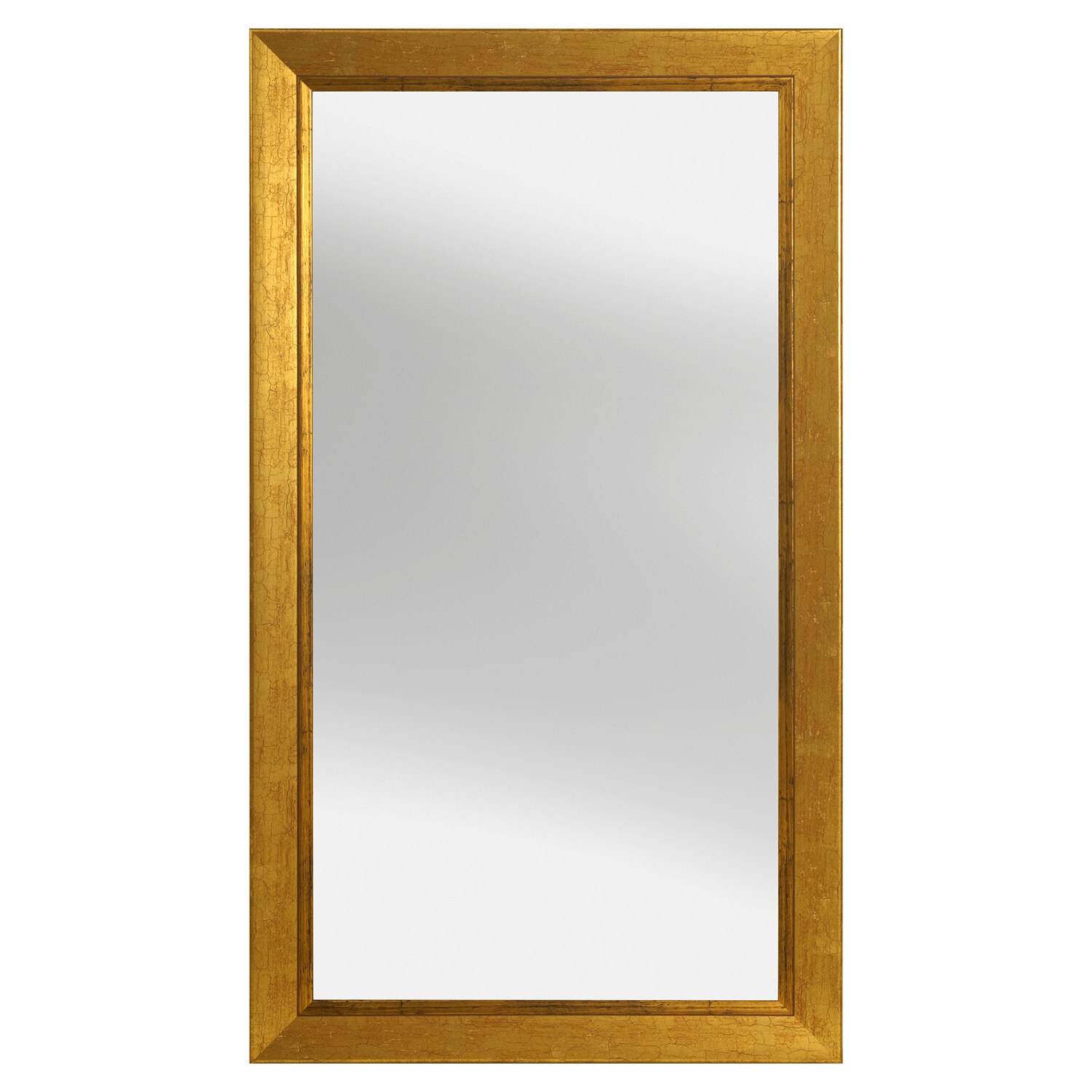 Oglinda decorativa lemn, 60 x 90cm, H557 auriu crapat, Holzart