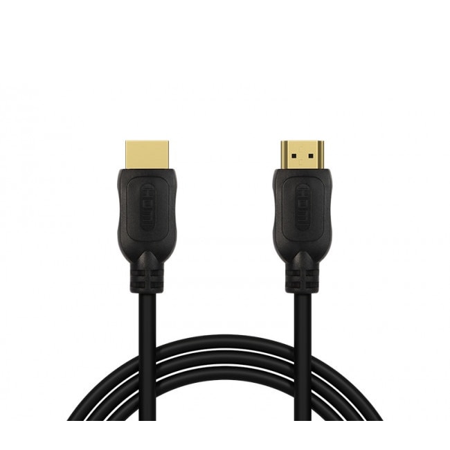 HDMI k bel Tata DVI D 24 1 Tata 1 8m arany FullHD fekete eMAG.hu