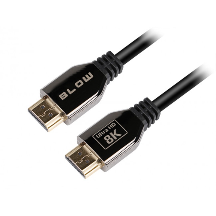 Cablu HDMI 2.1, Blow, 8K, 3 m, Negru