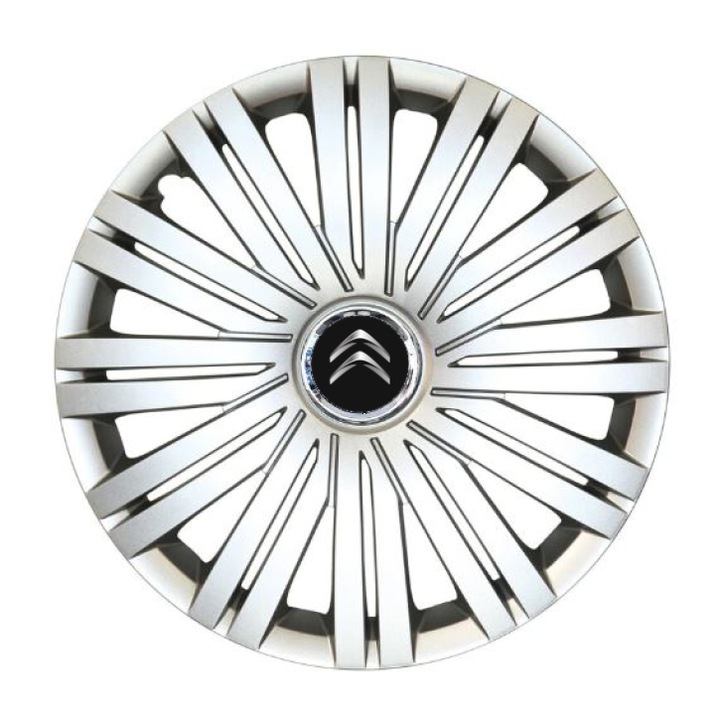 Set 4 Capace Roti Creative REY® R16, Potrivite Jantelor de 16 inch, Pentru Citroen, Model 422