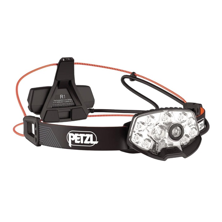 Челник Petzl, Li-Ion батерия 3200 mAh, 1500 Im, черен