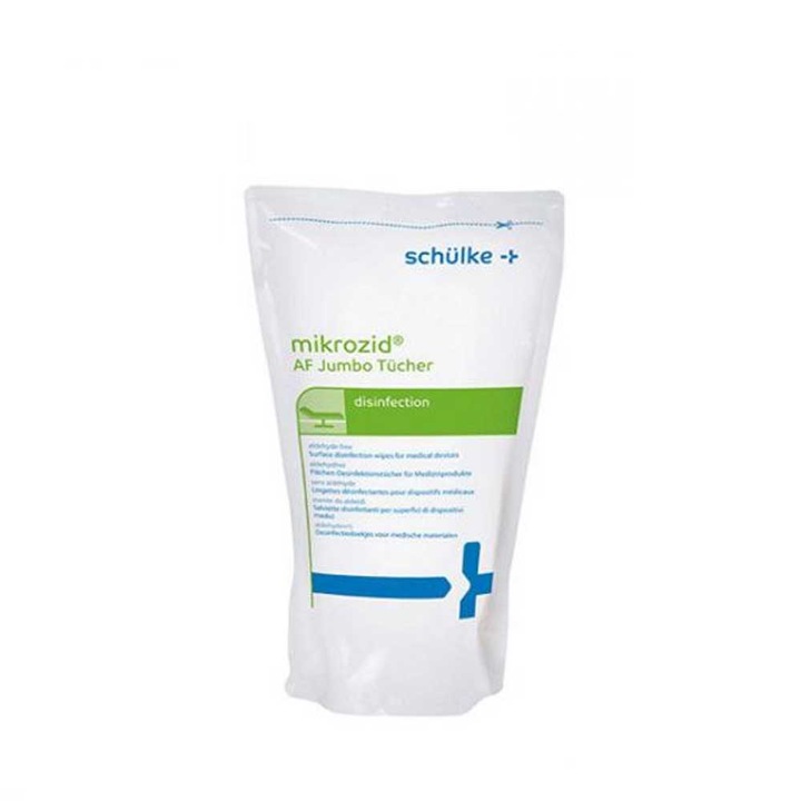 Rezerva de servetele dezinfectante pentru suprafete, Mikrozid, Schuelke, 150 bucati