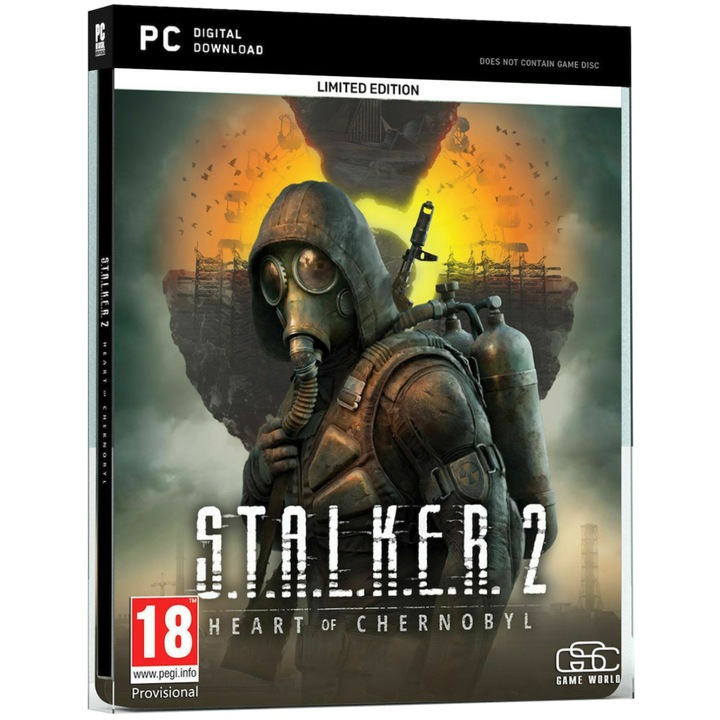 Игра GSC GAME WORLD S.t.a.l.k.e.r. 2 The Heart Of Chernobyl Limited издание, за PC Електронна доставка
