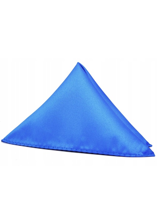 Batista de buzunar pentru sacou Volan, 22x22cm, Poliester, Albastru