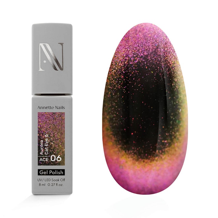 Oja Semi AnnetteNails Aurora Cat Eye ACE-06, 8ml