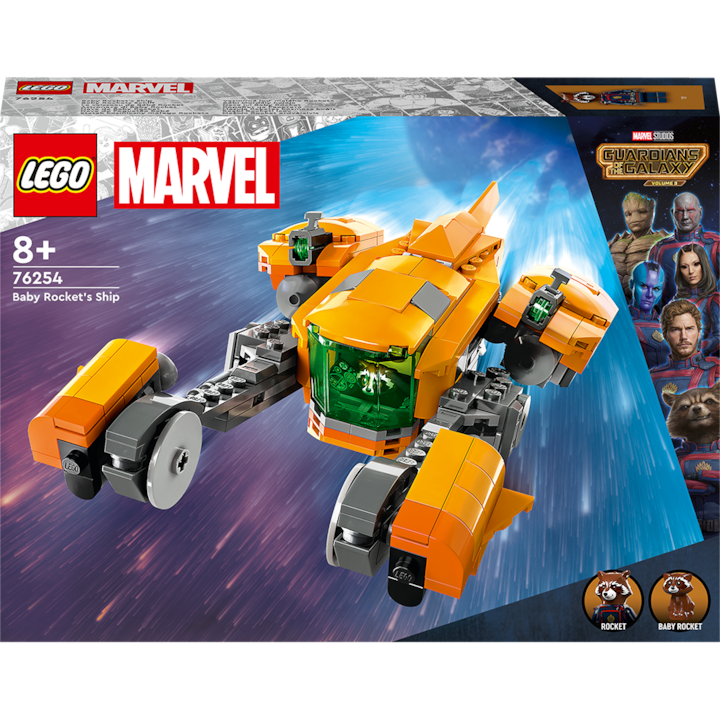 LEGO® Super Heroes - Корабът на Ракетата 76254, 330 части