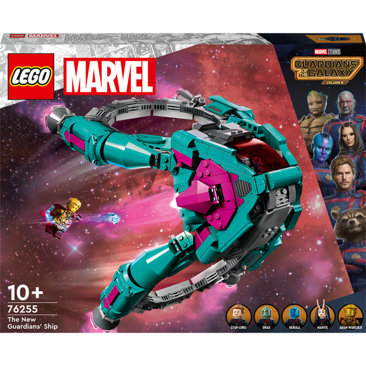 LEGO® Super Heroes - Новият кораб на Пазителите 76255, 1108 части