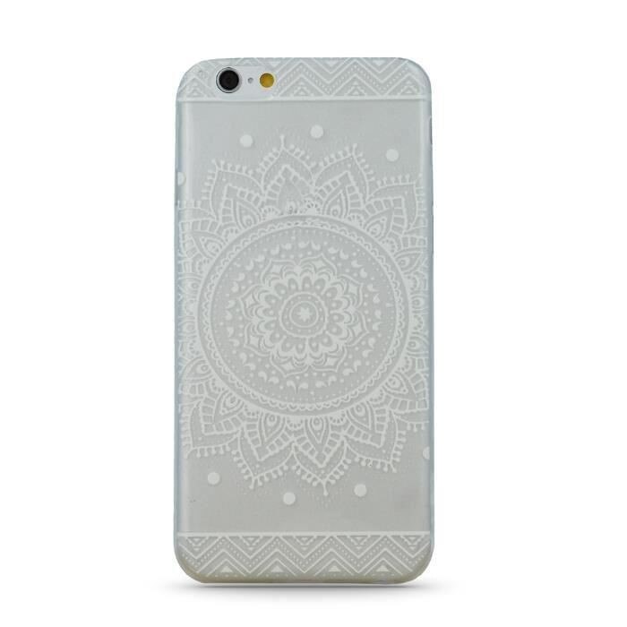 Husa spate slim Mandala iPhone 6