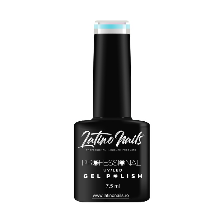 Гел лак Latino Nails My Imagination, Полуперманентен, За нокти, Тюркоаз, 7,5 ml