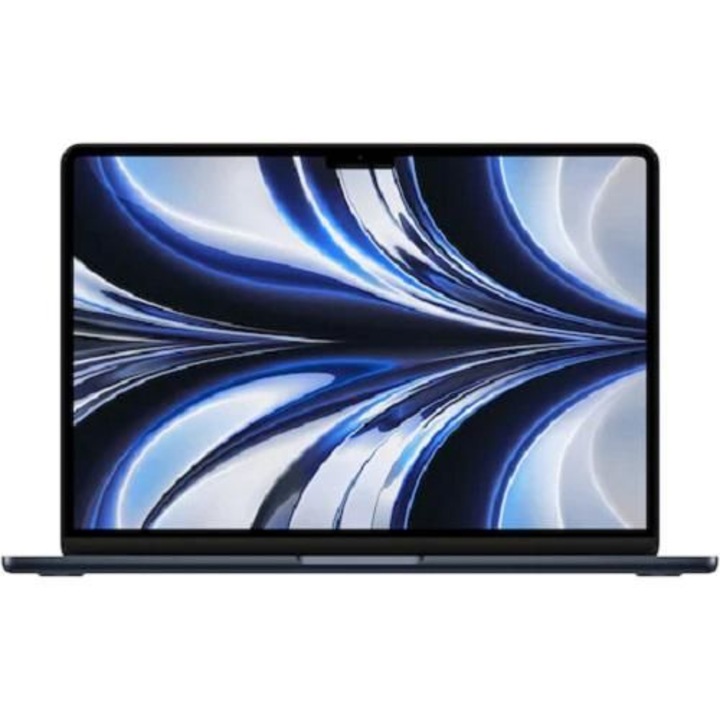 Apple MacBook Air, 13,6" Retina kijelző, Apple M2, 16 GB RAM, 512 GB SSD, 10 magos, Mac OS, Éjfekete