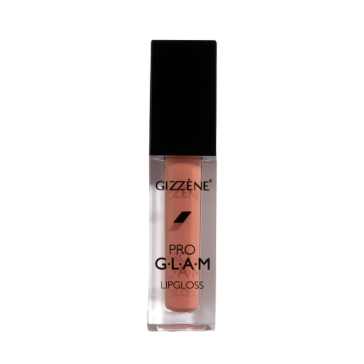 Luciu de buze nuantator Gizzene PRO Glam Lipgloss, 306 Nude Glam