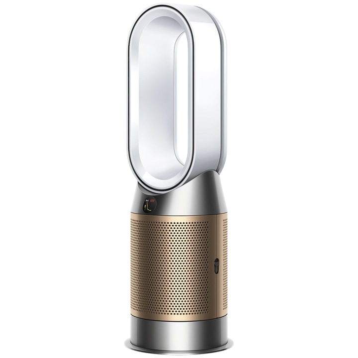 Пречиствател за въздух Dyson HP09 Hot+Cool, Formaldehyde, WiFi, Bluetooth, Филтър HEPA H13, Нощен режим, Дистанционно, Сребрист