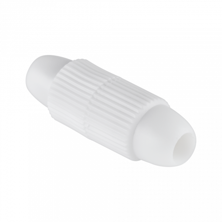 Conector cablu TV, Blow, Alb