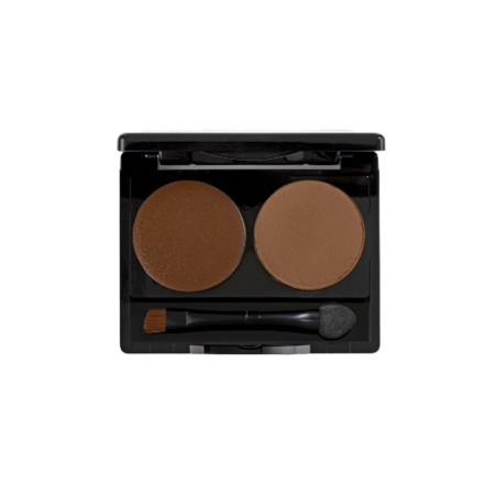 Set complet fard si ceara de sprancene Gizzene Brow Character, Kit 02 Taupe, 2 x 2.5 gr