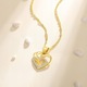 Colier Dama din Argint Placat cu Aur 925 - Perfect pentru Femei, Fete, Mame si Fiice