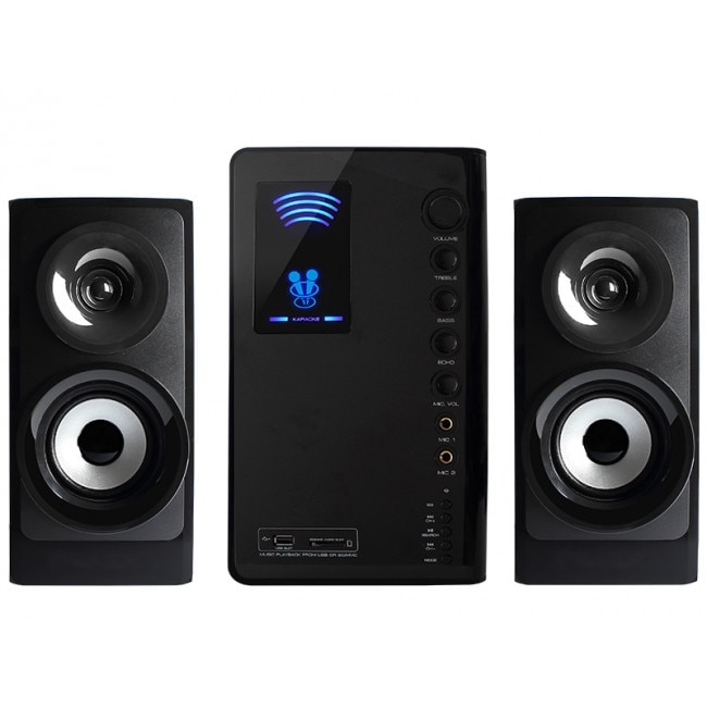Difuzoare Trader, Bluetooth, Port USB, Mod karaoke, Negru
