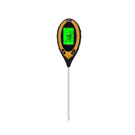Tester pentru sol digital 4 in 1 pentru temperatura, umiditate, PH si lumina