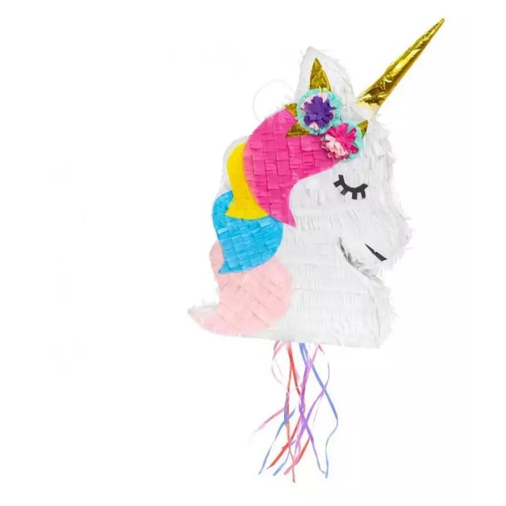 Pinata petrecere, model Unicorn 40 x 7.5 x 32 cm