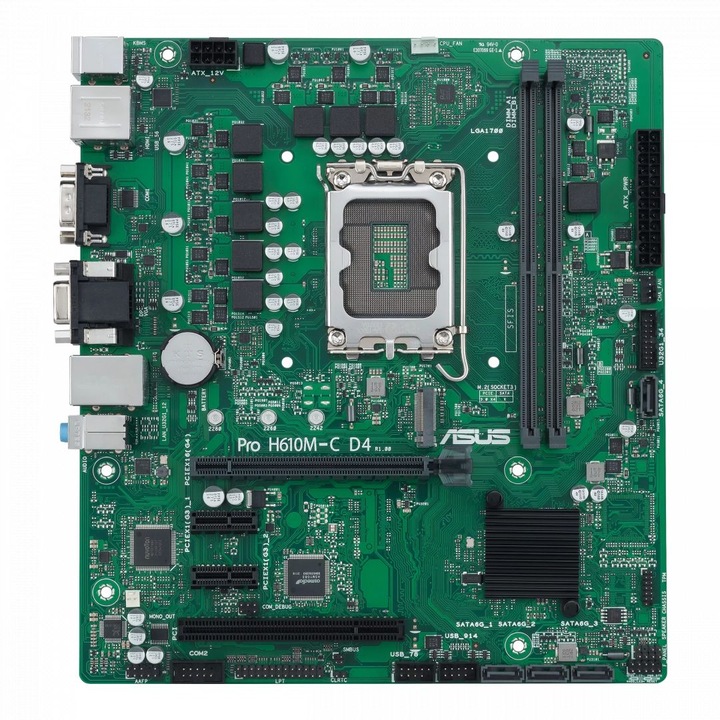 Asus PRO H610M-C D4-CSM, 196361, Alaplap