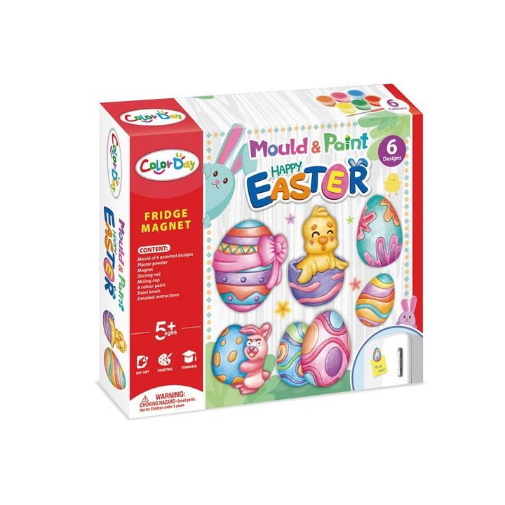 Manyuk Toys 6822133 Húsvéti hűtőmágnes készítő szett