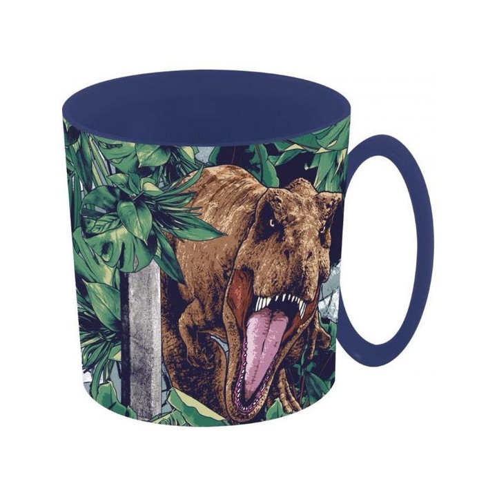 Cană de plastic Qx 4347934 Jurassic World: pentru microunde - 350 ml