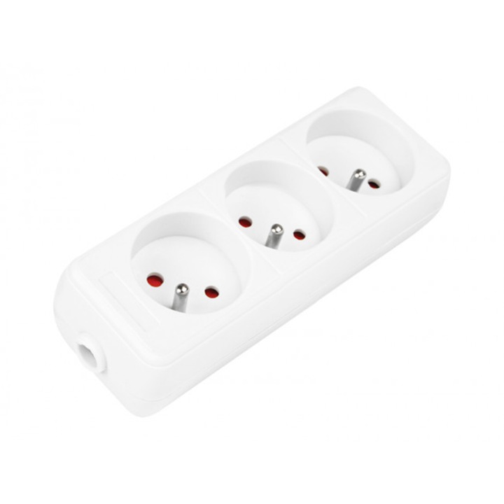 Priza, Blow, Impamantare, 3xprize, Alb