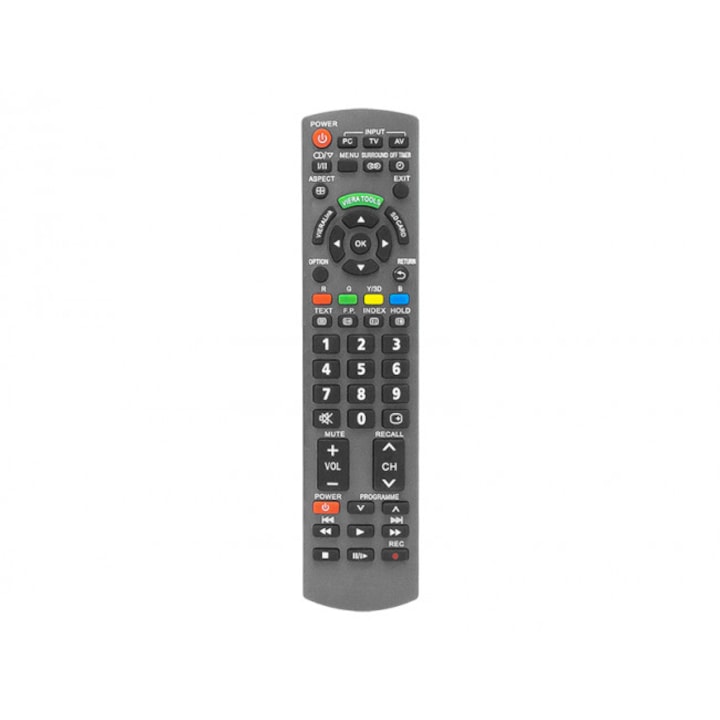 Дистанционно за TV/DVD Player, Blow, 8 m, Съвместимо с устройства Panasonic, Сиво