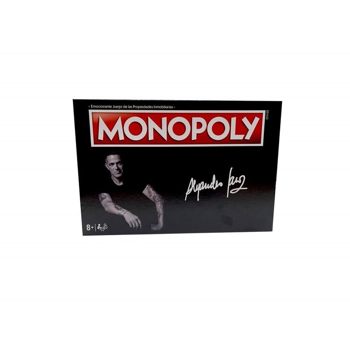 Társasjáték, Monopoly, Hasbro, Alejandro Sanz, 26,9 x 40,3 x 5,5