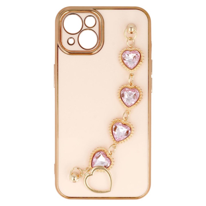 Husa Compatibila Cu Iphone 13 Trend Design 2, Roz deschis