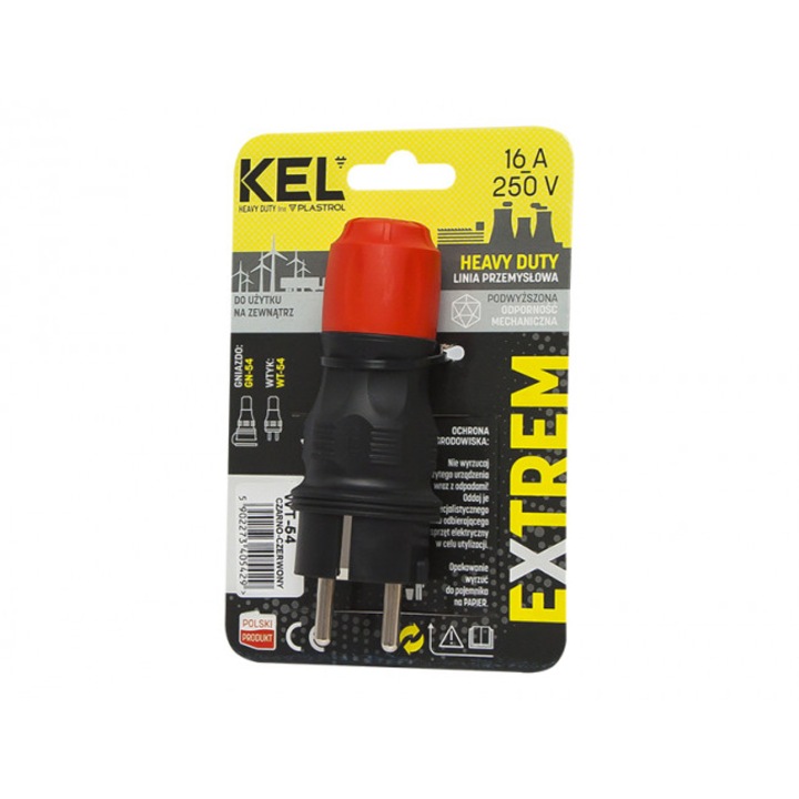 Stecher drept WT-54, Blow, Negru/Rosu