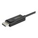 StarTech.com CDP2DP141MBD video átalakító kábel 1 M USB C-típus DisplayPort Fekete (CDP2DP141MBD)