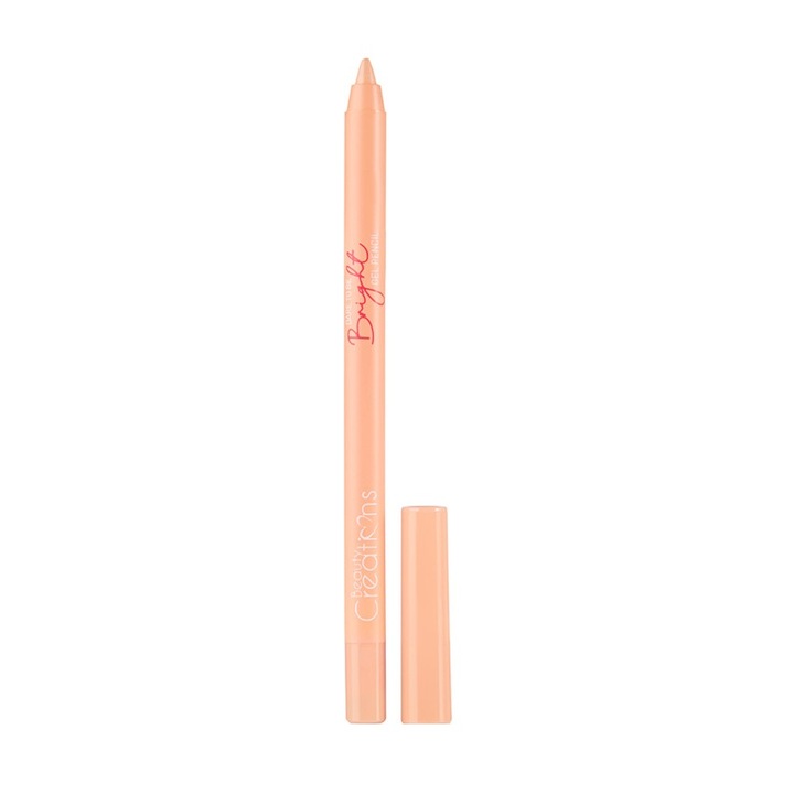 Creion pentru ochi rezistent tip gel Beauty Creations Dare To Be Bright Gel Pencil, 1.05g - 07 Tip Toe