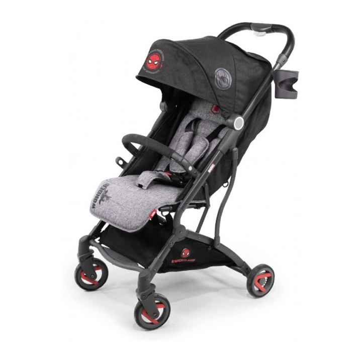 Carucior de plimbat bebe Nania Cassy compact Spiderman 6 - 36 Luni