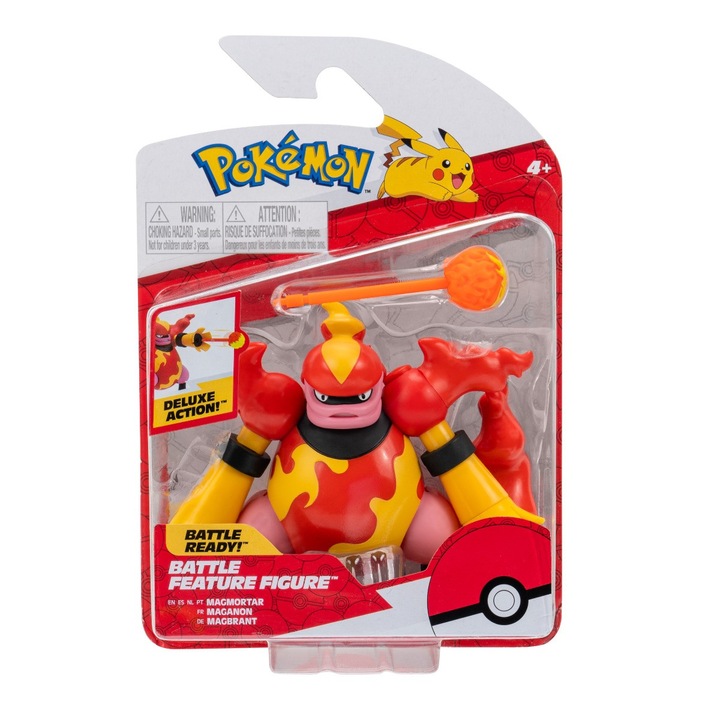 Pokémon akciófigura, Magmortar, 11 cm