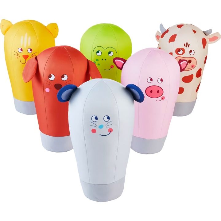 Set 6 popice, Haba, Poliester, 50 cm, Multicolor