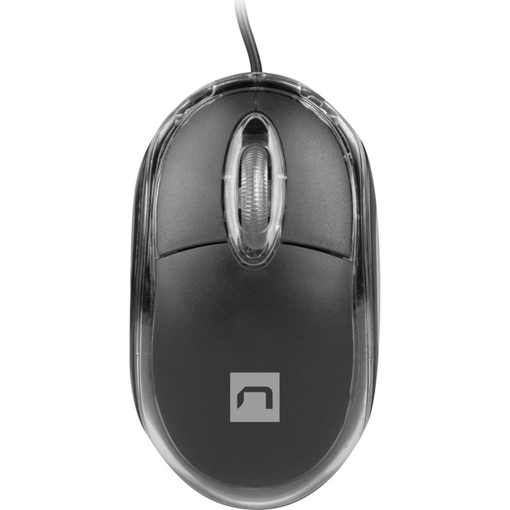 Мишка Natec Vireo 2, Черен, USB