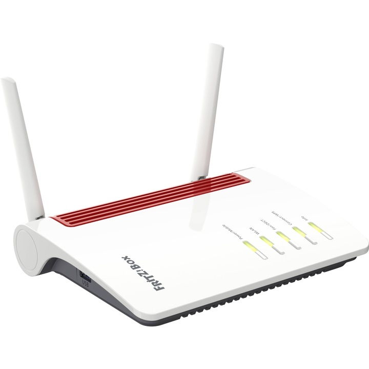 Router AVM Fritz!Box 6850 4G (LTE), 2.4 GHz, 5 GHz, White