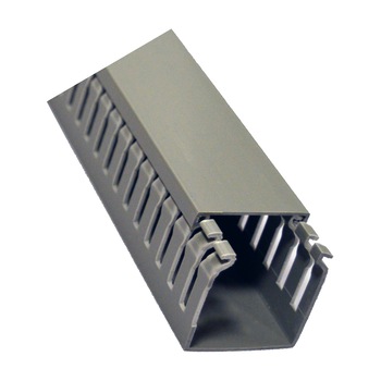 Canal Cablu, Perforat, 80X40MM, 2M/Buc, Kohler Gri Canal Cablu, Perforat, 80X40MM, 2M/Buc, Kohler Gri