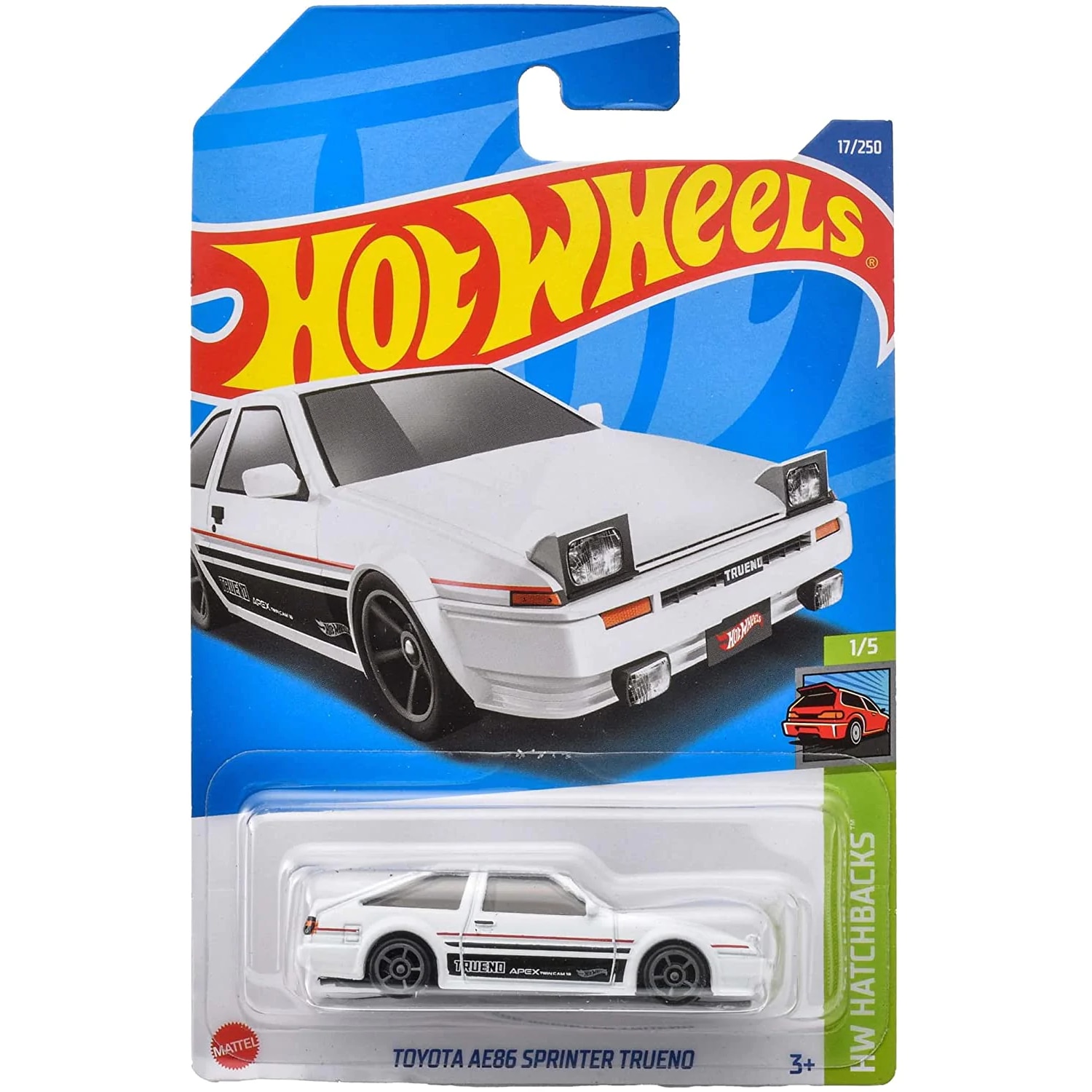 Toyota sprinter trueno ae86 sales hot wheels