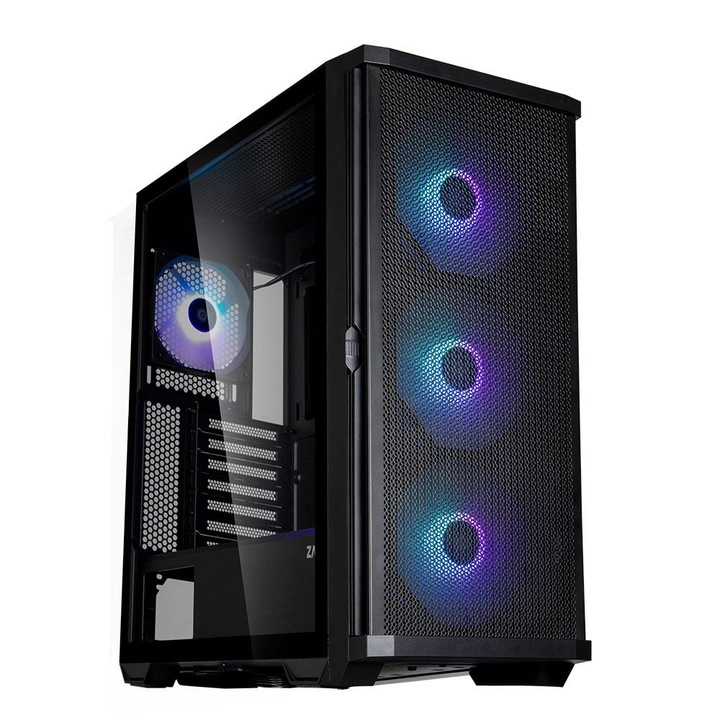 Калъф Zalman Z10 PLUS с прозорец без захранване черен (Z10 PLUS)