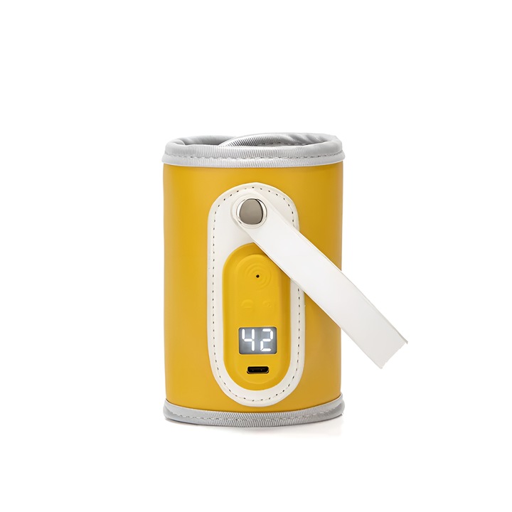 Incalzitor de sticle cu biberon portabil, cu incarcare USB